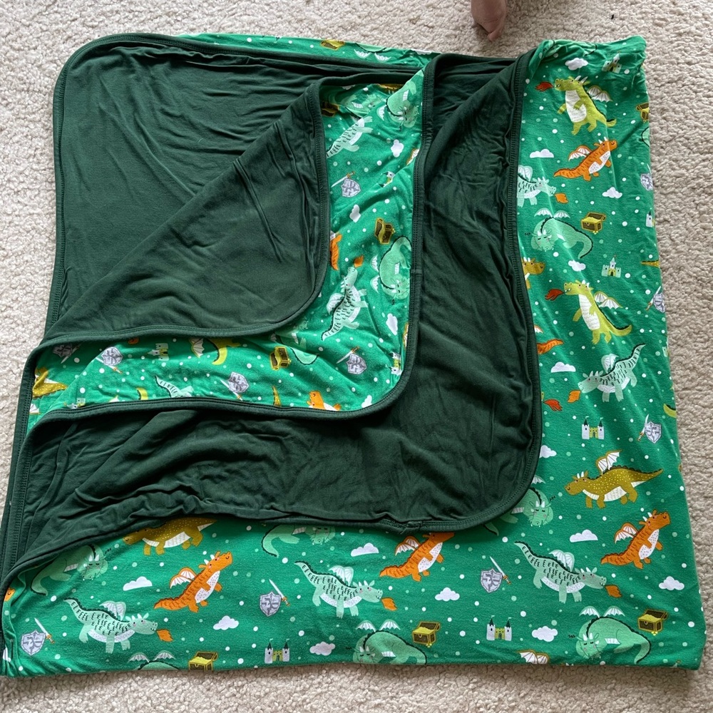 Little Sleepies Dragon Dreamland Cloud Blanket!